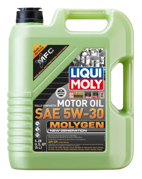 LIQUI MOLY 5L Molygen New Generation Motor Oil SAE 5W30 thumbnail 2
