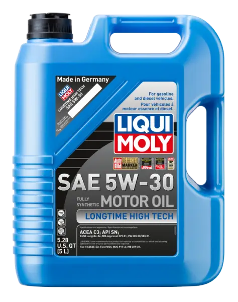 LIQUI MOLY 5L Longtime High Tech Motor Oil SAE 5W30 thumbnail 2