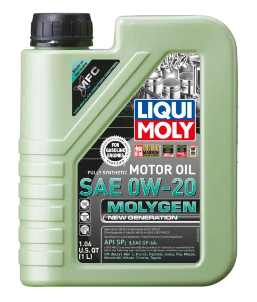 LIQUI MOLY 1L Molygen New Generation Motor Oil SAE 0W20