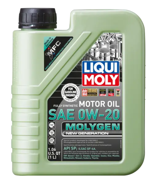 LIQUI MOLY 1L Molygen New Generation Motor Oil SAE 0W20 thumbnail 2