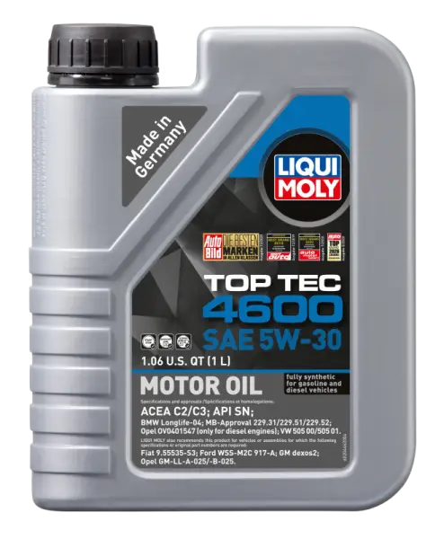 LIQUI MOLY 1L Top Tec 4600 Motor Oil SAE 5W30 thumbnail 2