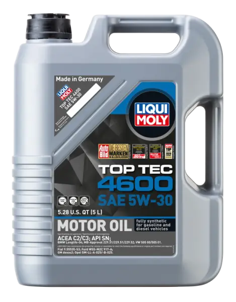 LIQUI MOLY 5L Top Tec 4600 Motor Oil SAE 5W30 thumbnail 2