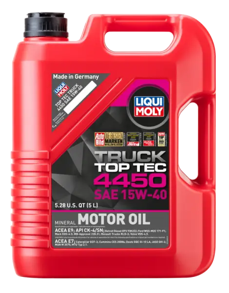 LIQUI MOLY 5L Top Tec Truck 4450 Motor Oil SAE 15W40 thumbnail 2