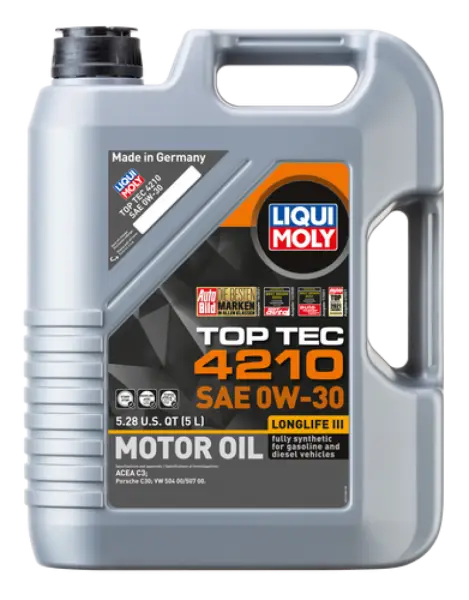 LIQUI MOLY 5L Top Tec 4210 Motor Oil SAE 0W30