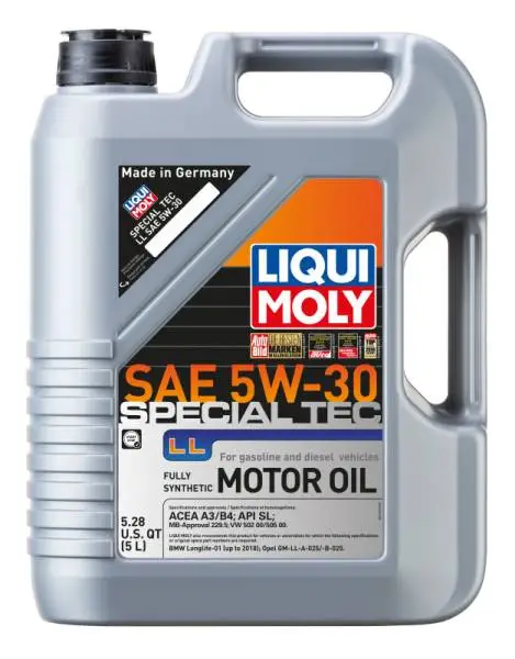 LIQUI MOLY 5L Special Tec LL Motor Oil SAE 5W30 thumbnail 2
