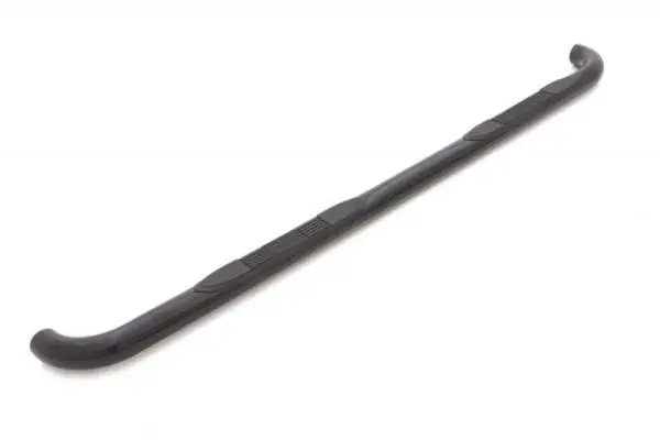 Lund 2019 Chevy Silverado 1500 Crew Cab 3in. Round Bent SS Nerf Bars - Black image 4