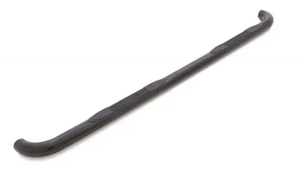 Lund 99-17 Chevy Silverado 1500 Std. Cab (Body Mount) 3in. Round Bent Steel Nerf Bars - Black thumbnail 3