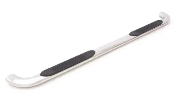 Lund 99-13 Chevy Silverado 1500 Ext. Cab (Body Mount) 4in. Oval Curved SS Nerf Bars - Polished thumbnail 2