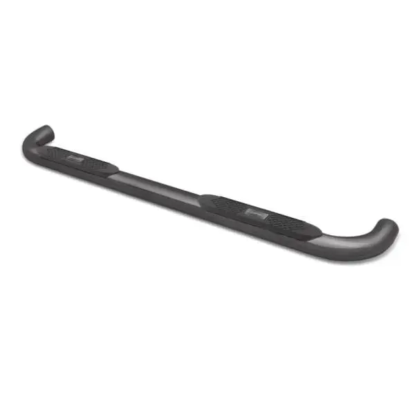 Lund 2019 Chevy Silverado 1500 Crew Cab 4in. Oval Curved Steel Nerf Bars - Black thumbnail 3