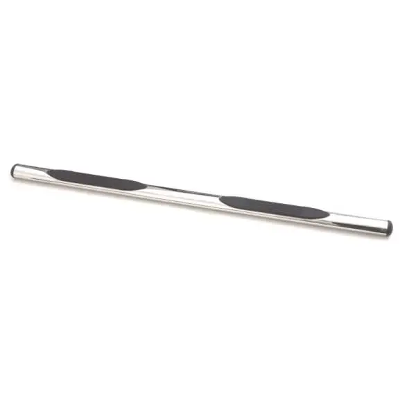 Lund 07-17 Chevy Silverado 1500 Crew Cab 4in. Oval Straight SS Nerf Bars - Polished thumbnail 2