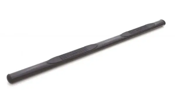 Lund 15-17 Chevy Colorado Crew Cab 4in. Oval Straight Steel Nerf Bars - Black image 2