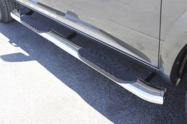 Lund 10-17 Dodge Ram 2500 Crew Cab 5in. Curved Oval SS Nerf Bars - Polished image 3