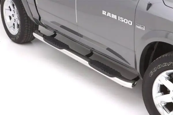 Lund 10-17 Dodge Ram 2500 Crew Cab 5in. Curved Oval SS Nerf Bars - Polished image 4