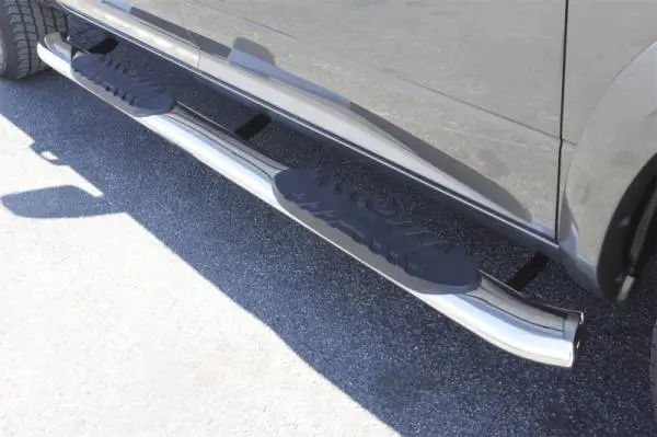 Lund 10-17 Dodge Ram 2500 Crew Cab 5in. Curved Oval SS Nerf Bars - Polished image 6