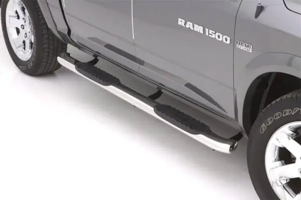 Lund 10-17 Dodge Ram 2500 Crew Cab 5in. Curved Oval SS Nerf Bars - Polished image 7