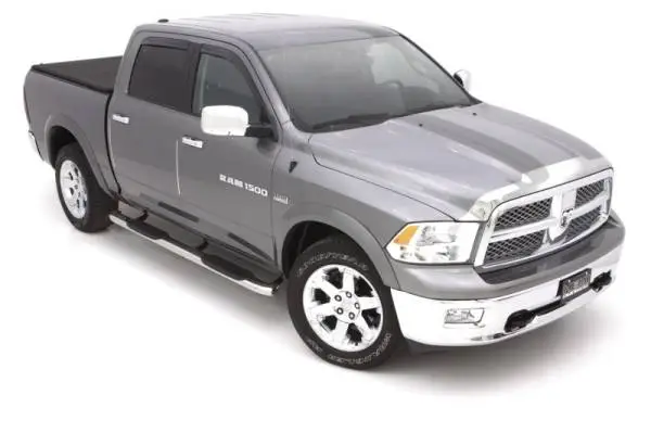 Lund 10-17 Dodge Ram 2500 Crew Cab 5in. Curved Oval SS Nerf Bars - Polished image 8
