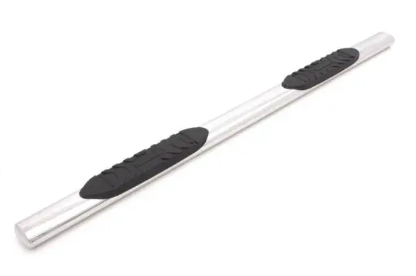 Lund 09-17 Dodge Ram 1500 Quad Cab 5in. Oval Straight SS Nerf Bars - Polished image 2