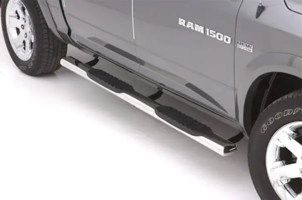 Lund 10-17 Dodge Ram 2500 Crew Cab 5in. Oval Straight SS Nerf Bars - Polished image 4