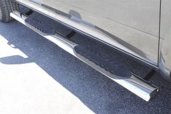 Lund 10-17 Dodge Ram 2500 Crew Cab 5in. Oval Straight SS Nerf Bars - Polished image 6