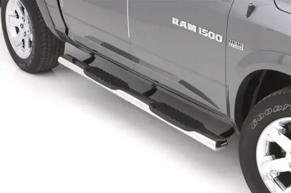 Lund 10-17 Dodge Ram 2500 Crew Cab 5in. Oval Straight SS Nerf Bars - Polished image 7