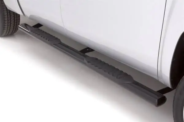 Lund 99-16 Ford F-250 Super Duty SuperCab 5in. Oval Straight Steel Nerf Bars - Black thumbnail 2