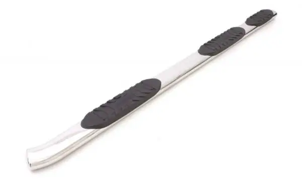 Lund 07-17 Chevy Silverado 1500 Crew Cab (6.5ft Bed) 5in. Oval WTW SS Nerf Bars - Polished thumbnail 2