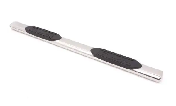 Lund 2019 Chevy Silverado 1500 Crew Cab (Rocker Panel) 6in. Oval Straight SS Nerf Bars - Polished thumbnail 2