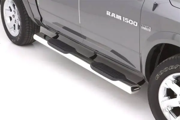 Lund 10-17 Dodge Ram 2500 Crew Cab 6in. Oval Straight SS Nerf Bars - Polished image 9