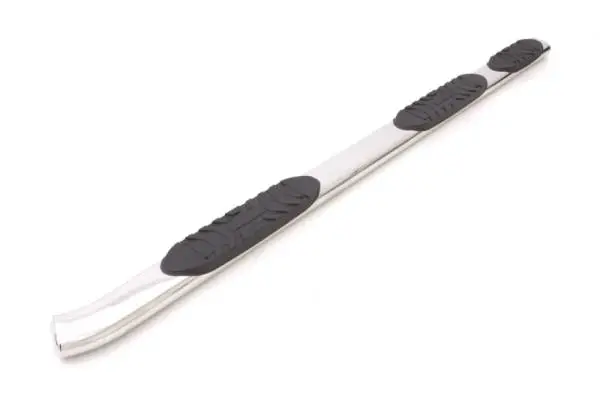 Lund 01-14 Chevy Silverado 2500 Crew Cab (6.5ft. Bed) 5in. Oval WTW SS Nerf Bars - Polished thumbnail 2