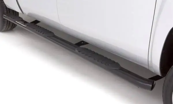 Lund 99-16 Ford F-250 Super Duty Crewcab 5in. Oval WTW Steel Nerf Bars - Black image 4