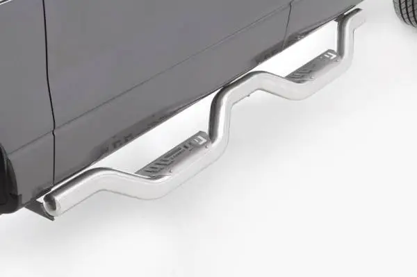 Lund 07-14 Chevy Silverado 2500 Ext. Cab Latitude Nerf Bars - Polished image 3