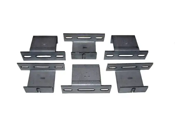 Lund 99-16 Ford F-250 Std. Cab (54in) EZ Running Board Mounting Bracket Kit - Brite thumbnail 2