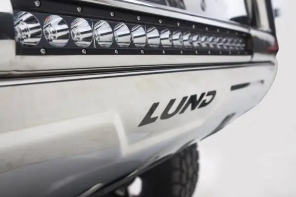 Lund 20-22 GM 2500HD/3500HD Bull Bar w/Light & Wiring - 304 Stainless Steel thumbnail 5