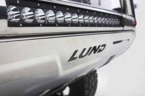 Lund 11-17 Chevy Silverado 2500 Bull Bar w/Light & Wiring - Polished thumbnail 3