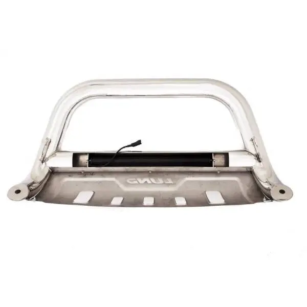 Lund 11-17 Chevy Silverado 2500 Bull Bar w/Light & Wiring - Polished thumbnail 5