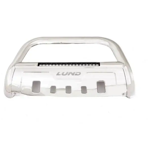 Lund 11-17 Chevy Silverado 2500 Bull Bar w/Light & Wiring - Polished thumbnail 6