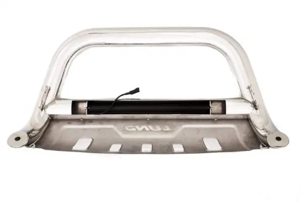 Lund 11-17 Chevy Silverado 2500 Bull Bar w/Light & Wiring - Polished thumbnail 7