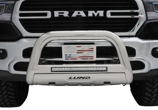 Lund 2019 RAM 1500 Bull Bar w/Light & Wiring - Polished thumbnail 7