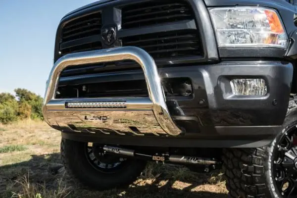 Lund 20- 21 GMC SIERRA 2500 HD BULL BAR W/ LIGHT & WIRING Stainless Steel thumbnail 9
