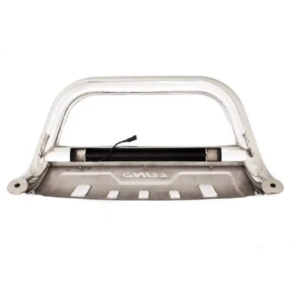 Lund 20- 21 GMC SIERRA 2500 HD BULL BAR W/ LIGHT & WIRING Stainless Steel thumbnail 10
