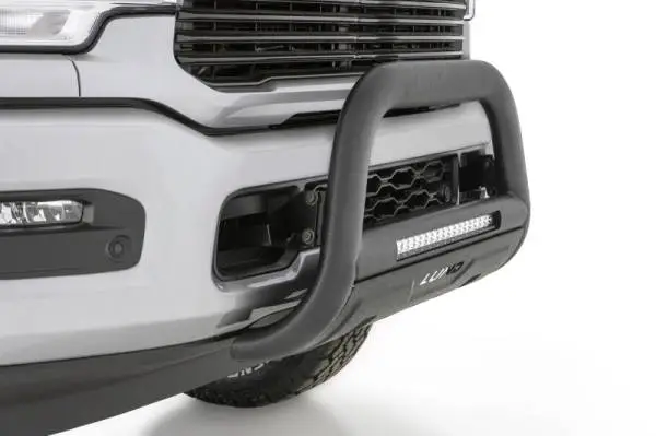Lund 20-22 Chevrolet Silverado 2500HD/3500HD Bull Bar w/Light & Wiring - Black thumbnail 2