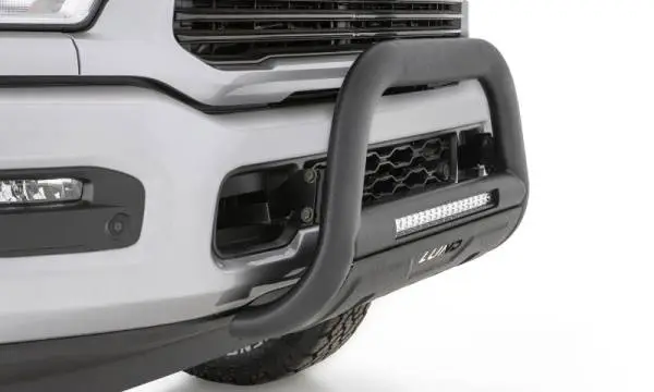 Lund 11-17 Chevy Silverado 2500 Bull Bar w/Light & Wiring - Black thumbnail 2