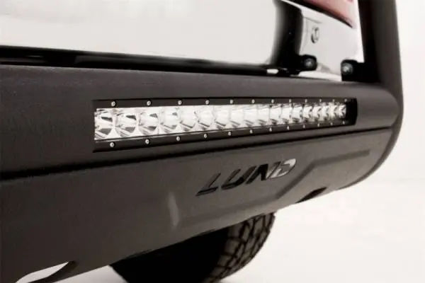 Lund 11-17 Chevy Silverado 2500 Bull Bar w/Light & Wiring - Black thumbnail 3