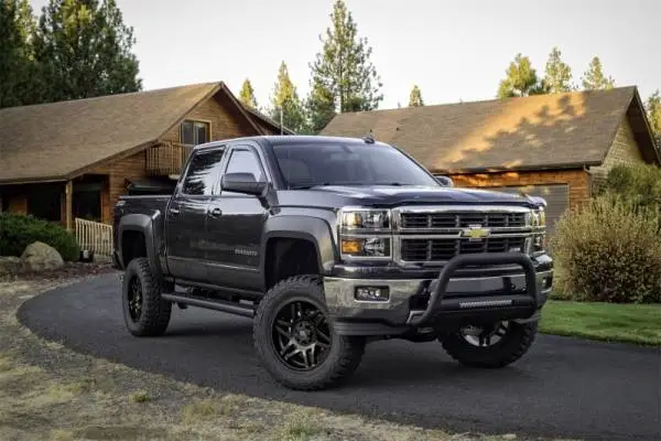 Lund 11-17 Chevy Silverado 2500 Bull Bar w/Light & Wiring - Black thumbnail 7