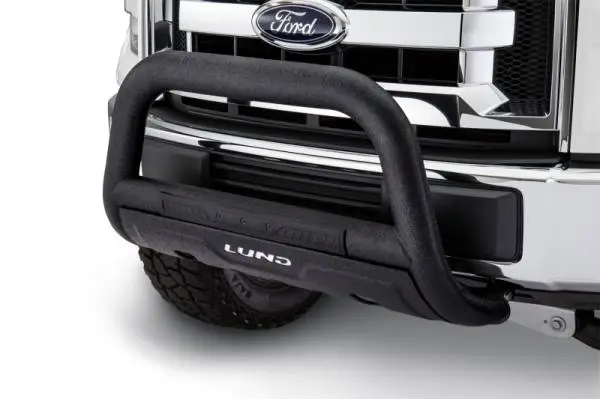 Lund 04-18 Ford F-150 (Excl. Heritage) Bull Bar w/Light & Wiring - Black thumbnail 2