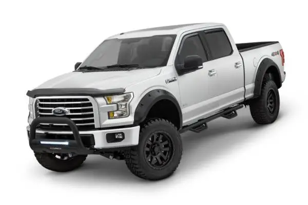 Lund 04-18 Ford F-150 (Excl. Heritage) Bull Bar w/Light & Wiring - Black thumbnail 3