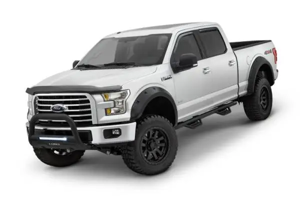 Lund 04-18 Ford F-150 (Excl. Heritage) Bull Bar w/Light & Wiring - Black thumbnail 8