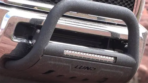Lund 2017 Ford F-250 Super Duty Bull Bar w/Light & Wiring - Black thumbnail 7
