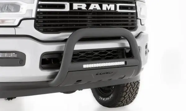 Lund 2020 RAM 2500 Bull Bar w/Light & Wiring - Black thumbnail 2