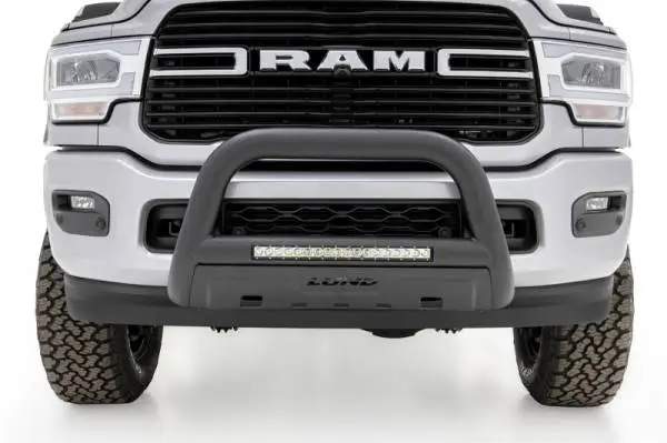 Lund 2020 RAM 2500 Bull Bar w/Light & Wiring - Black thumbnail 8